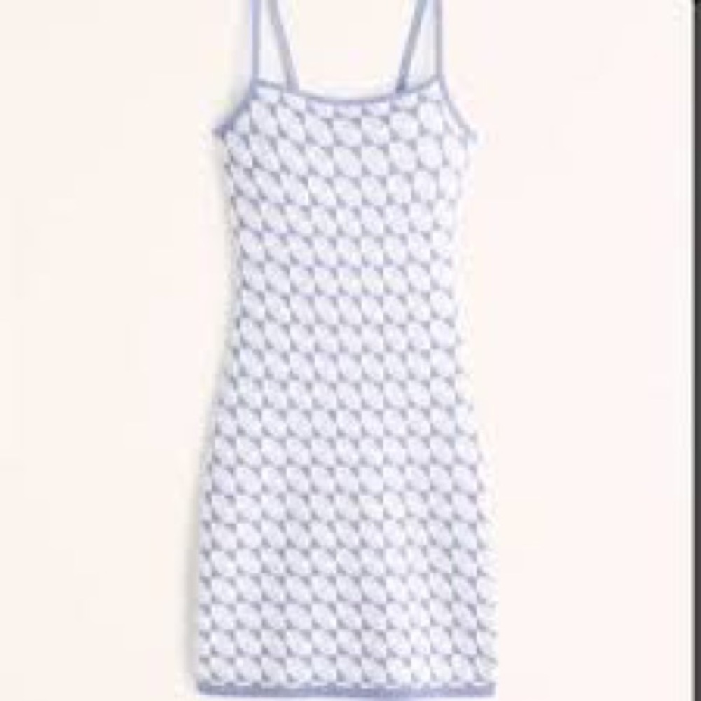 Abercrombie & Fitch Blue and White Mini Dress